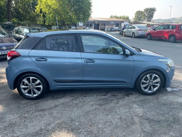 Hyundai I20 1.2 Premium Se Hatchback Euro 6 WF66JCJ Blue #4