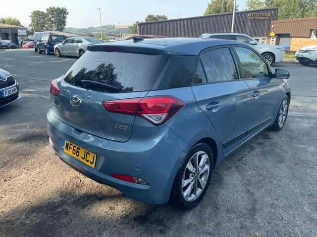 Hyundai I20 1.2 Premium Se Hatchback Euro 6 WF66JCJ Blue #5