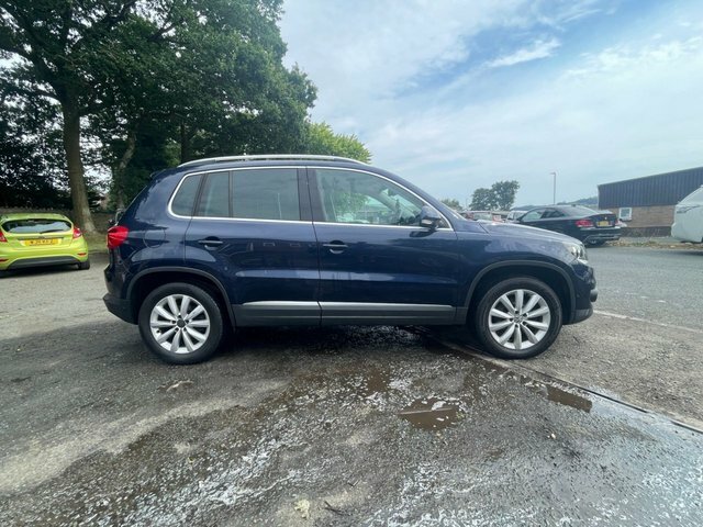 Volkswagen Tiguan 2.0 Tdi Bluemotion Tech Match Suv Dsg 4 Blue #5