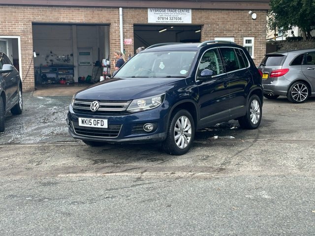 Volkswagen Tiguan 2.0 Tdi Bluemotion Tech Match Suv Dsg 4 Blue #2