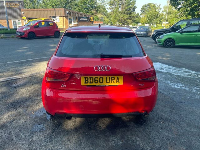 Audi A1 1.6 Tdi Sport Hatchback Euro 5 Red #6