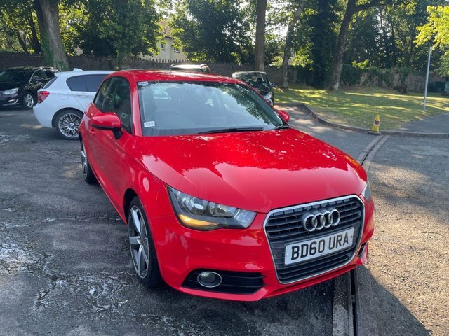 Audi A1 1.6 Tdi Sport Hatchback Euro 5 Red #3