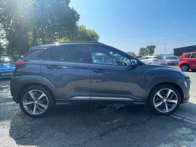 Hyundai Kona 1.0 T-gdi Blue Drive Premium Se Suv Man WJ69VWM Grey #5
