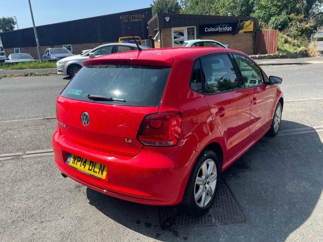 Volkswagen Polo 1.4 Match Edition Hatchback Euro Red #5