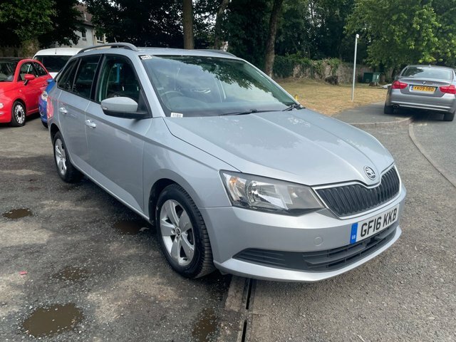 Skoda Fabia 1.2 Tsi Se Estate Euro 6 S S Silver #3