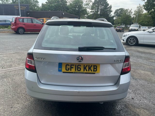 Skoda Fabia 1.2 Tsi Se Estate Euro 6 S S Silver #6