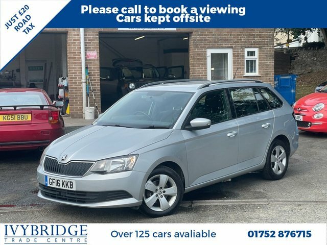 Skoda Fabia 1.2 Tsi Se Estate Euro 6 S S Silver