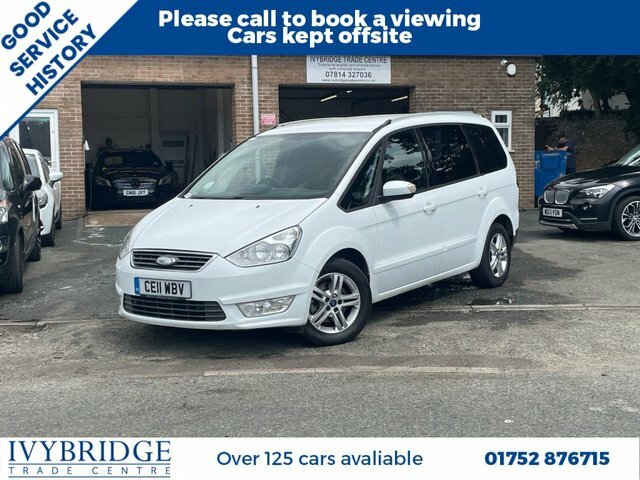 Ford Galaxy 2.0 Tdci Zetec Mpv Euro 5 140 P White