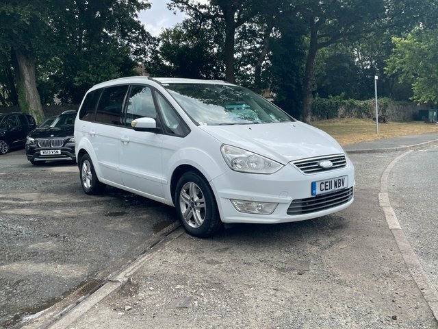 Ford Galaxy 2.0 Tdci Zetec Mpv Euro 5 140 P White #4