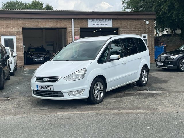 Ford Galaxy 2.0 Tdci Zetec Mpv Euro 5 140 P White #2