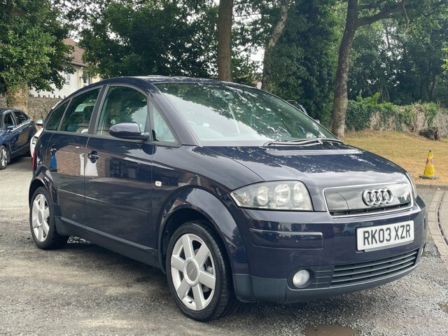 Audi A2 1.4 Tdi Se Hatchback 119 G Km 7 Blue #4