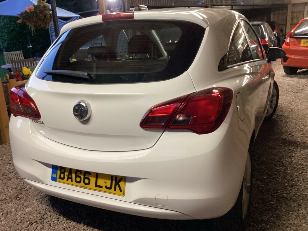 Vauxhall Corsa 1.4 I Ecoflex Energy BA66LJK White #6