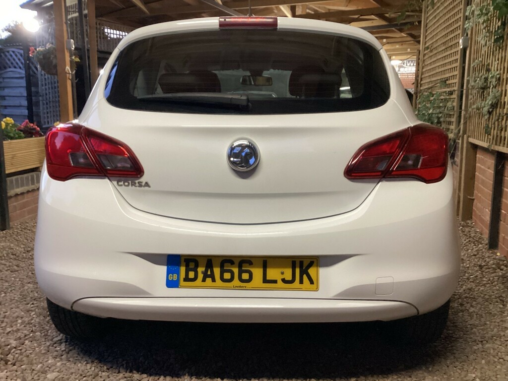 Vauxhall Corsa 1.4 I Ecoflex Energy BA66LJK White #5