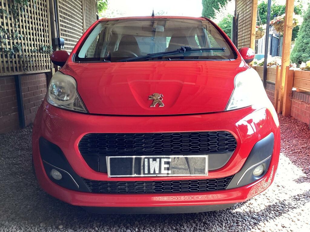 Peugeot 107 1.0 12V Active HY13RLO Red #2