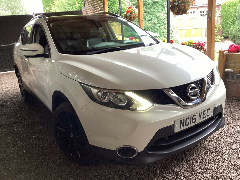 Nissan Qashqai 1.5 Dci Tekna White #5