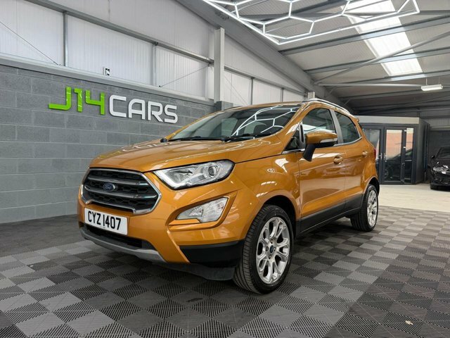 Ford Ecosport 2023 1.0T Ecoboost Gpf Titanium Suv Man Yellow
