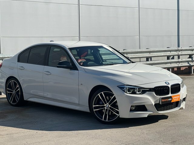 BMW 3 Series 2017 2.0 320D M Sport Shadow Edition Saloon Di White