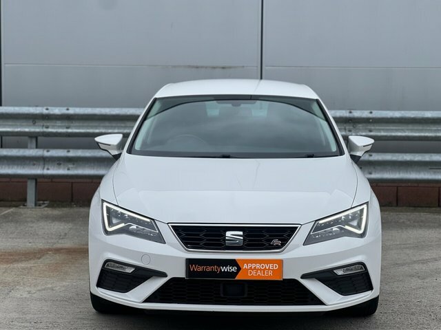 Seat Leon 2017 1.4 Tsi Fr Technology Hatchback Ma White #2