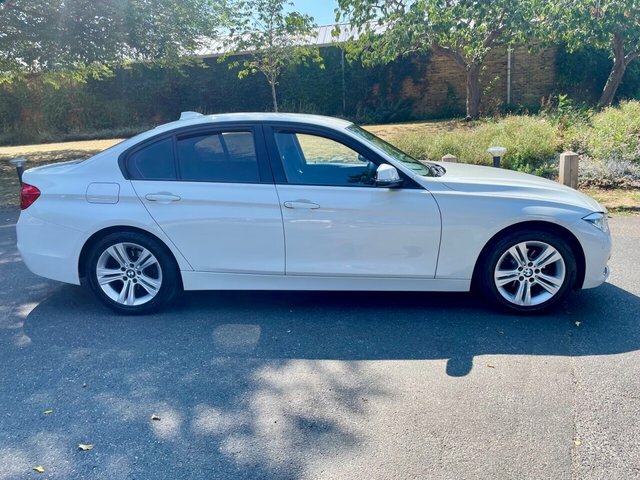 BMW 3 Series Saloon NJ18CSV White #4