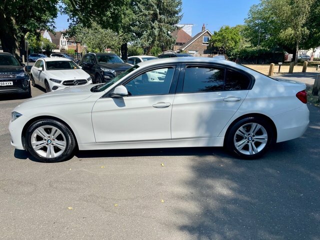 BMW 3 Series Saloon NJ18CSV White #6