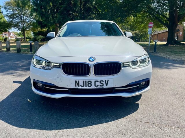 BMW 3 Series Saloon NJ18CSV White #2