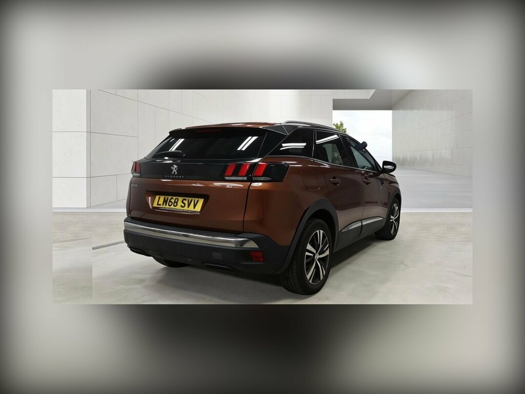 Peugeot 3008 1.2 Puretech Allure Euro 6 Ss LM68SVV Brown #2