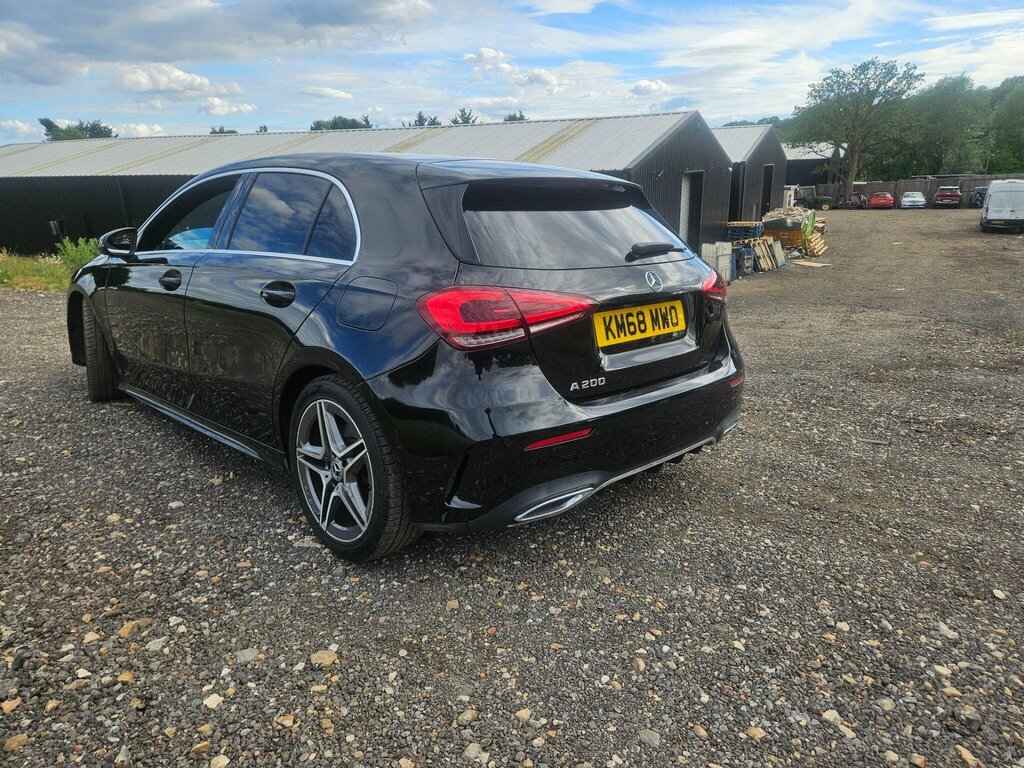 Mercedes-Benz A Class 1.3 A200 Amg Line 7G-dct Euro 6 Ss Black #4