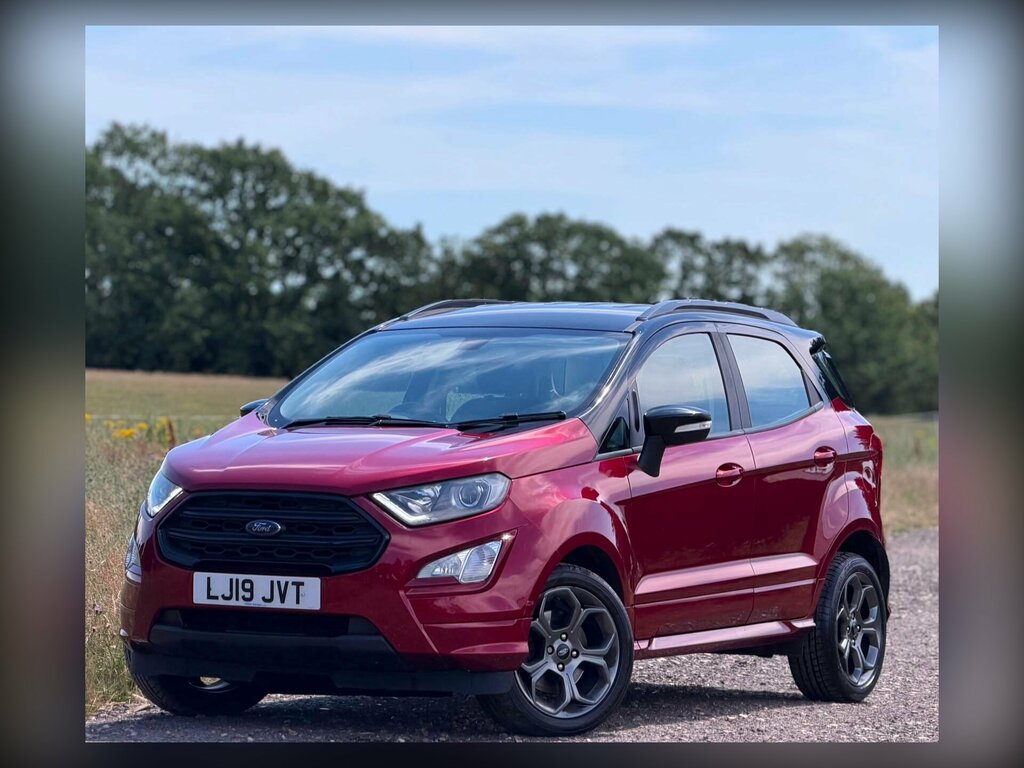 Ford Ecosport 1.0T Ecoboost St-line Euro 6 Ss Red
