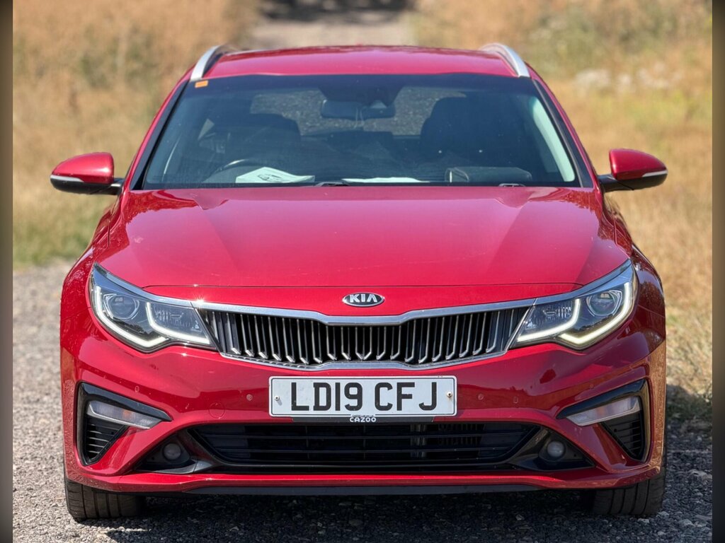 Kia Optima 1.6 Crdi 3 Sportswagon Dct Euro 6 Ss Red #2