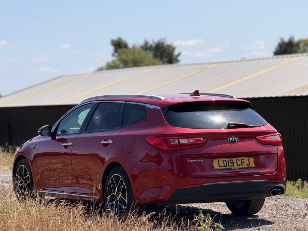 Kia Optima 1.6 Crdi 3 Sportswagon Dct Euro 6 Ss Red #4