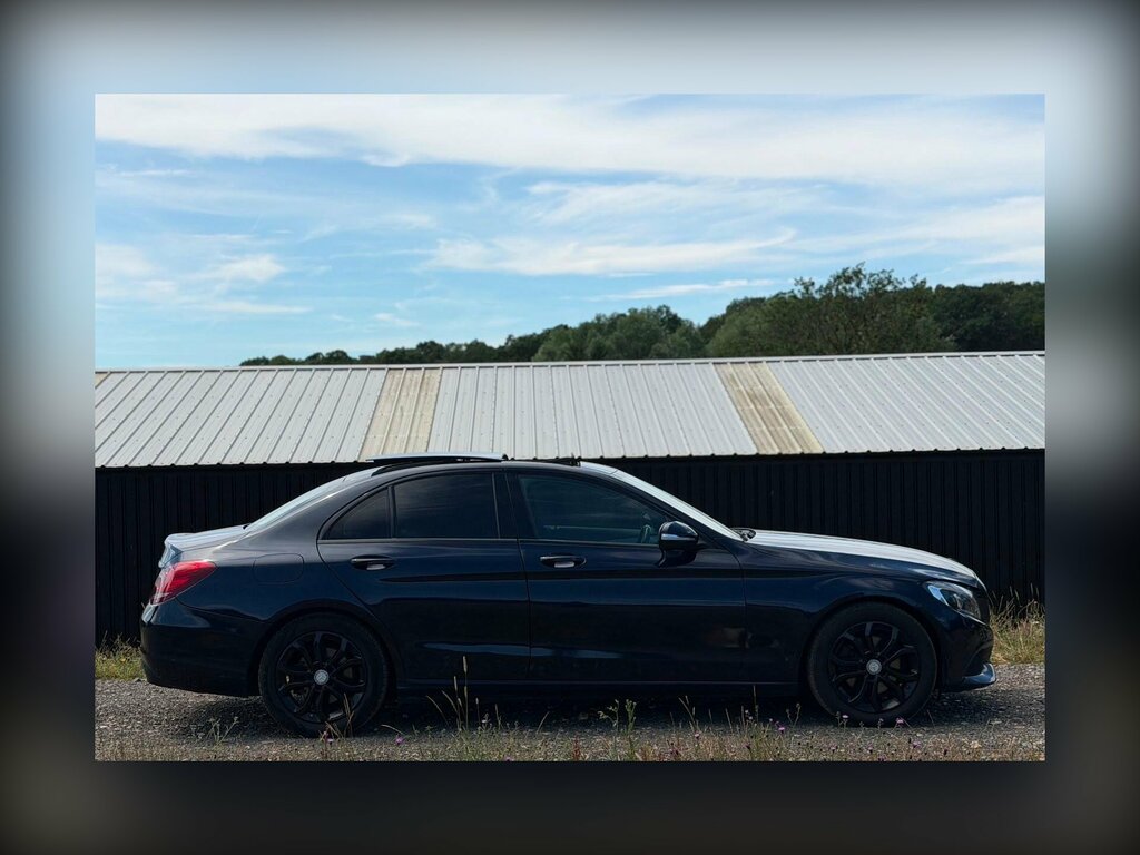 Mercedes-Benz C Class 2.1 C220d Sport Premium Plus 7G-tronic Euro 6 Blue #4