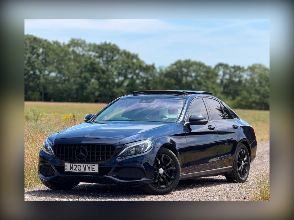 Mercedes-Benz C Class 2.1 C220d Sport Premium Plus 7G-tronic Euro 6 Blue