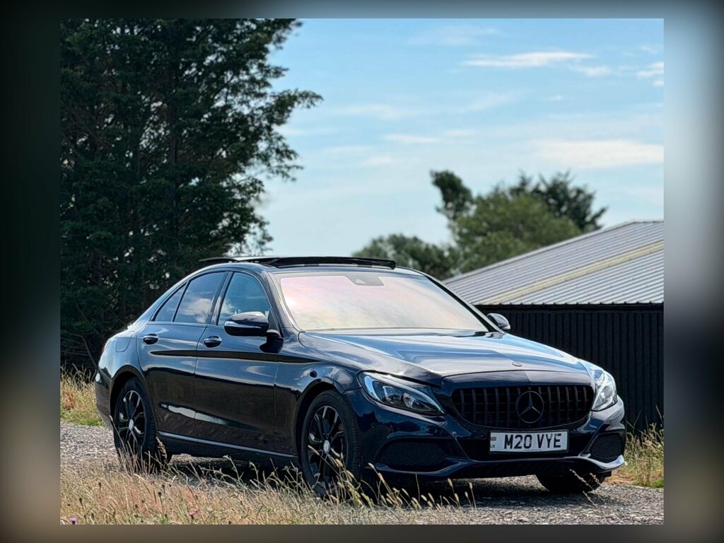 Mercedes-Benz C Class 2.1 C220d Sport Premium Plus 7G-tronic Euro 6 Blue #3