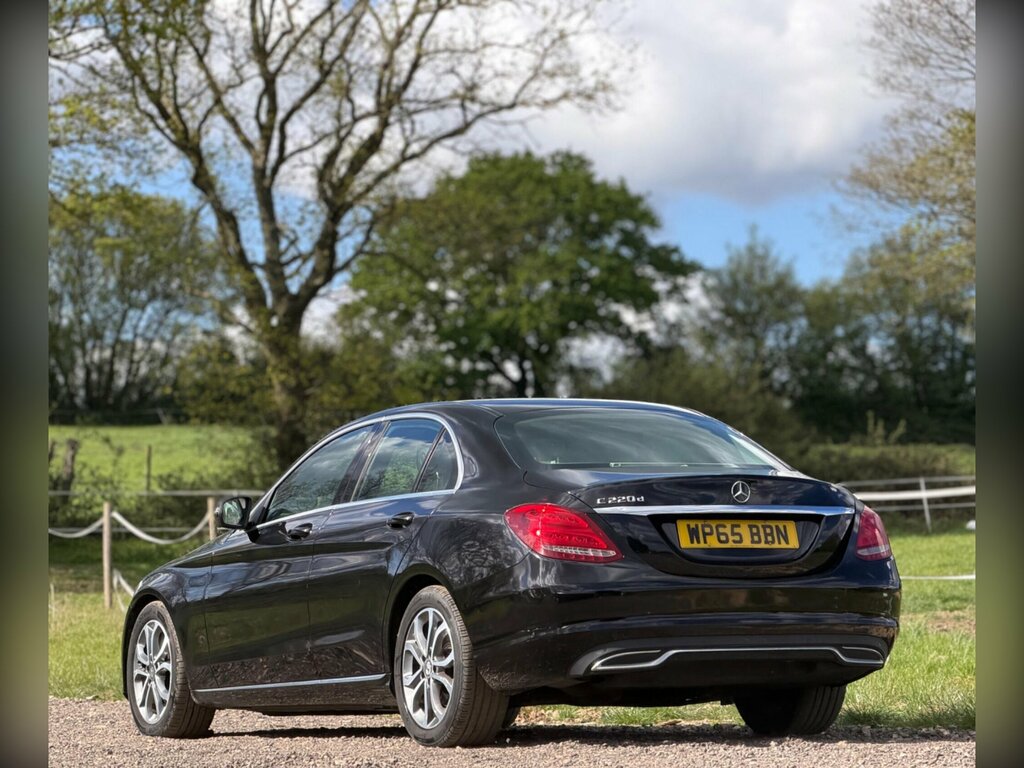 Mercedes-Benz C Class 2.1 C220d Sport 7G-tronic Euro 6 Ss Black #6