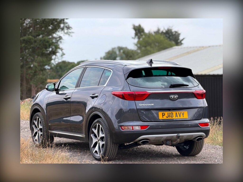 Kia Sportage 2.0 Crdi Gt-line Awd Euro 6 Silver #5
