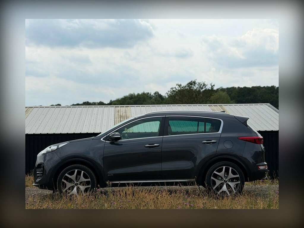 Kia Sportage 2.0 Crdi Gt-line Awd Euro 6 Silver #6