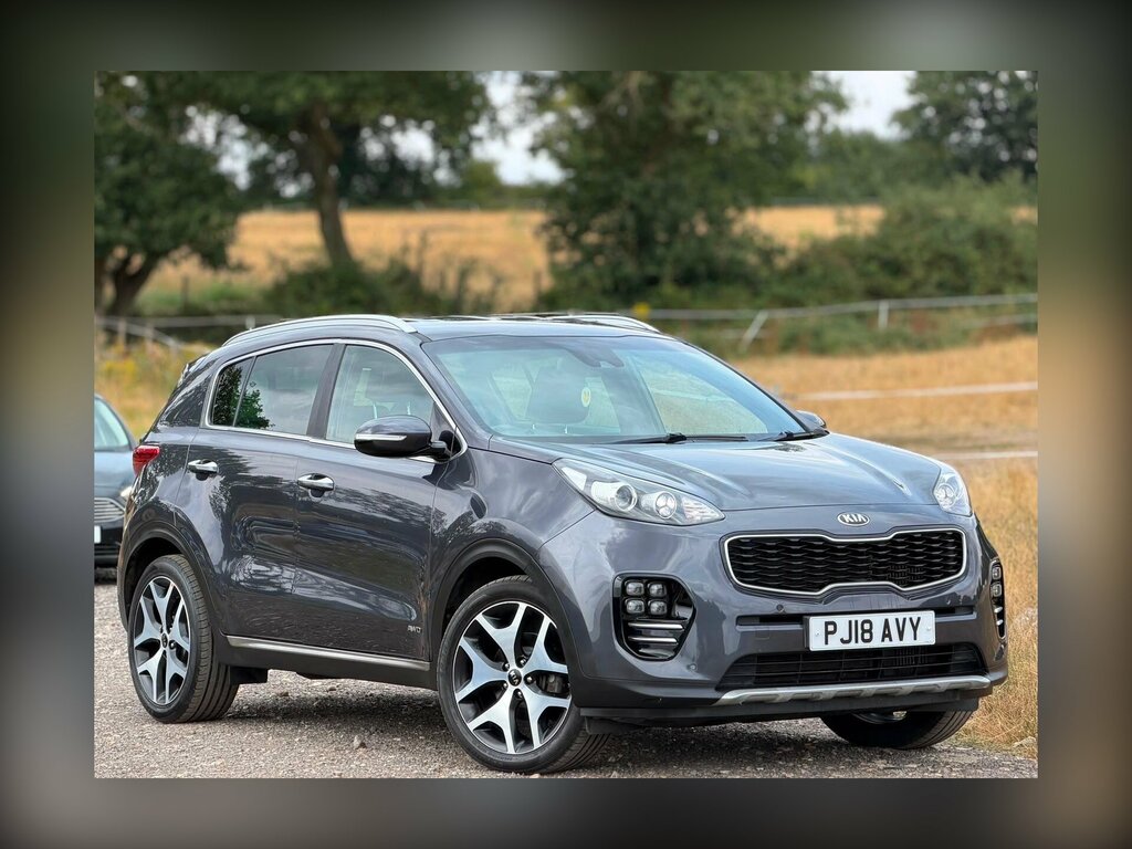 Kia Sportage 2.0 Crdi Gt-line Awd Euro 6 Silver