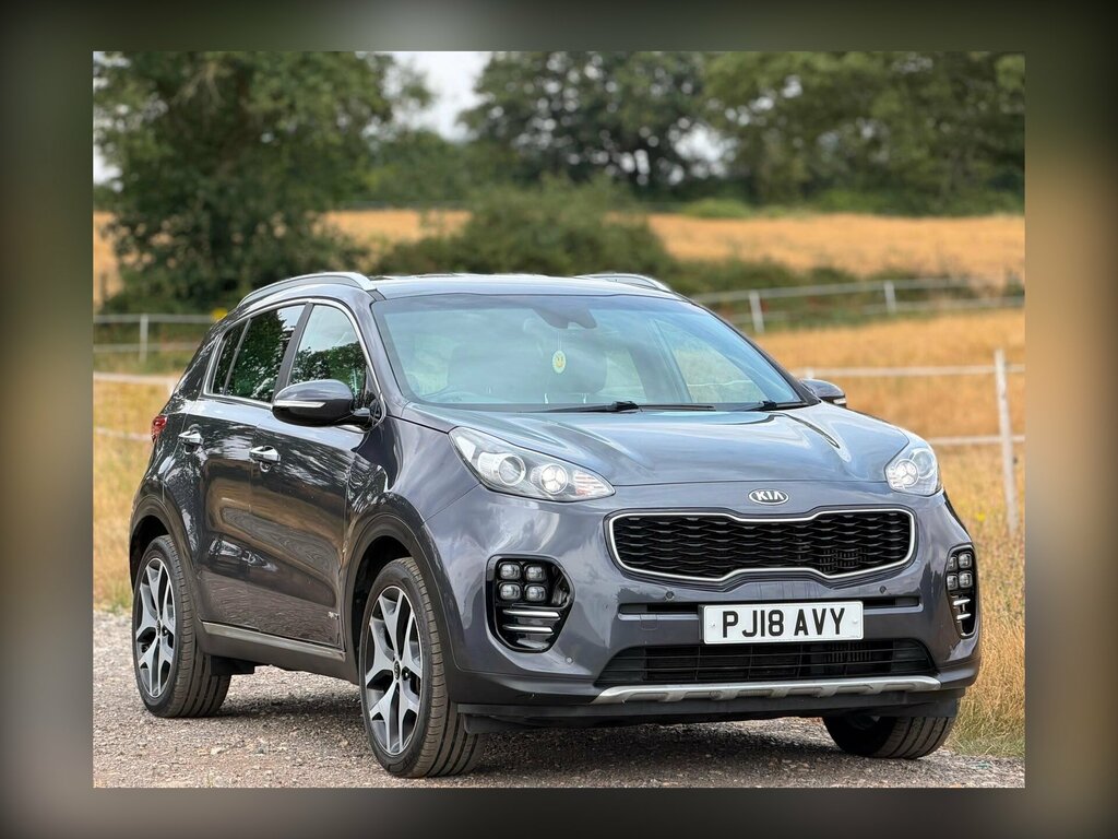 Kia Sportage 2.0 Crdi Gt-line Awd Euro 6 Silver #3