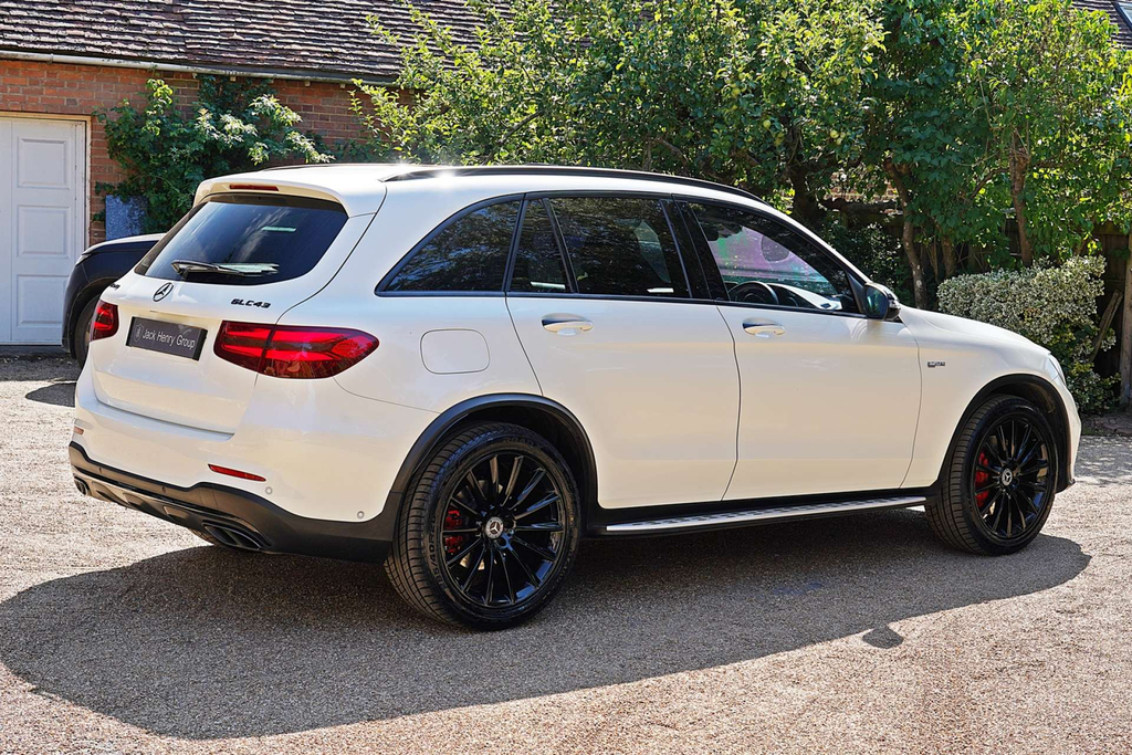 Mercedes-Benz GLC Class 4Matic Premium 4Wd FE18ZKT White #6