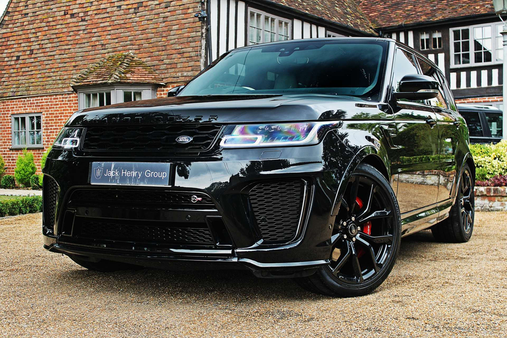 Land Rover Range Rover Sport Svr Sc 4Wd Black