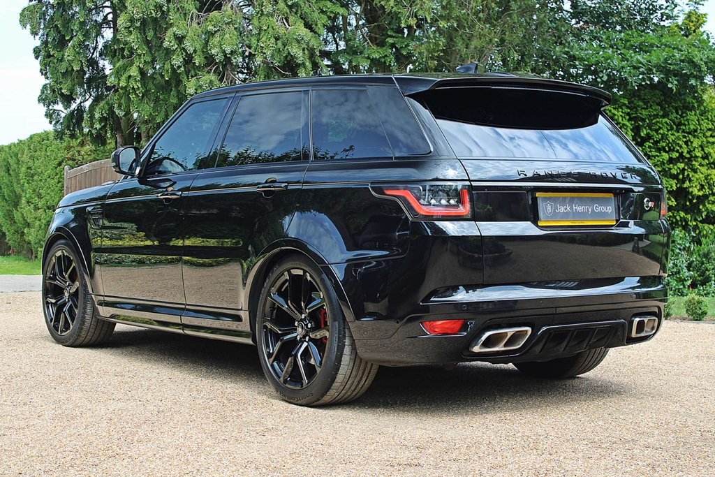 Land Rover Range Rover Sport Svr Sc 4Wd Black #3