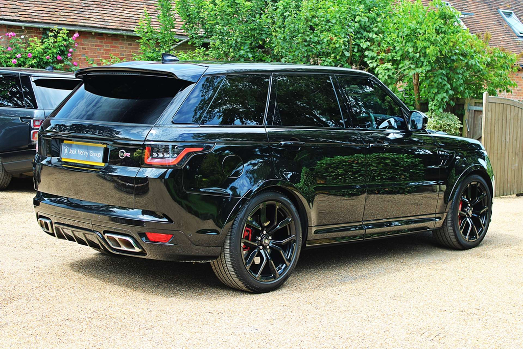 Land Rover Range Rover Sport Svr Sc 4Wd Black #6