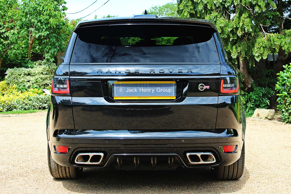 Land Rover Range Rover Sport Svr Sc 4Wd Black #4