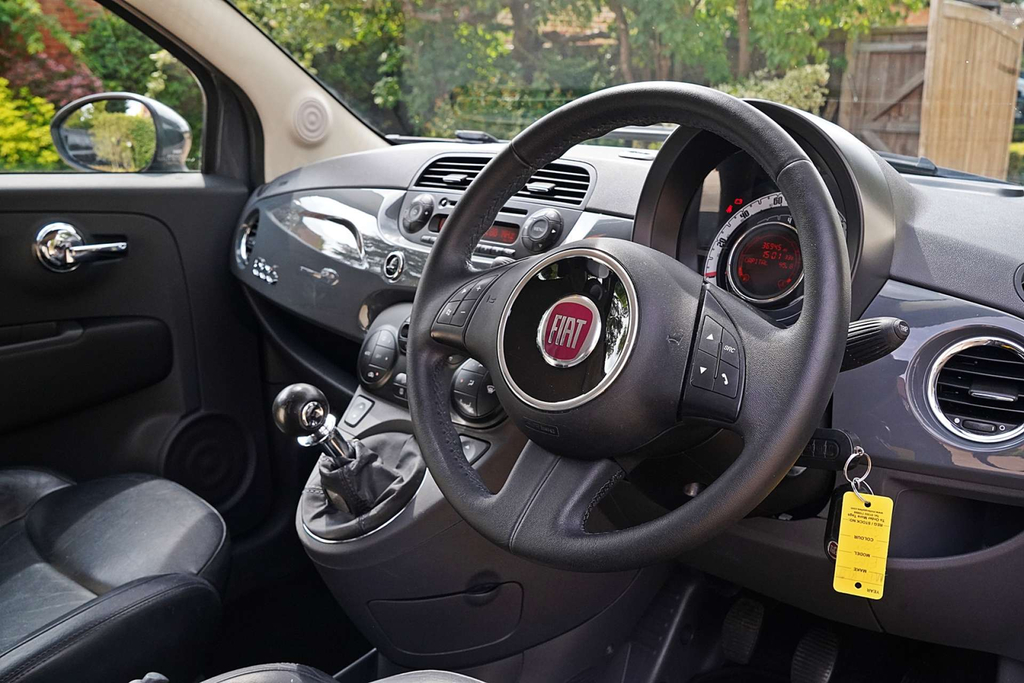 Fiat 500C 1.2 Pop Euro 5 White #15