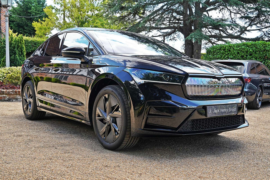 Skoda ENYAQ E 286Ps 85 Edition Blue #8