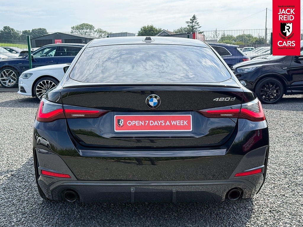 BMW 4 Series Gran Coupe Hatchback NK72XJH Blue #2