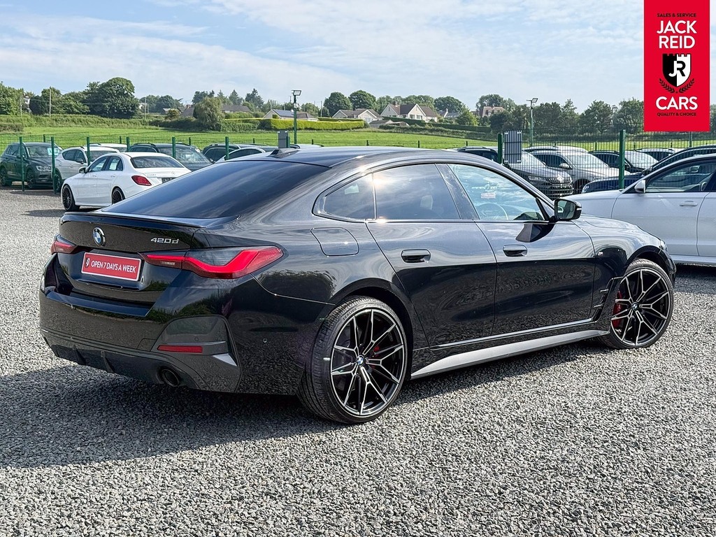 BMW 4 Series Gran Coupe Hatchback NK72XJH Blue #4