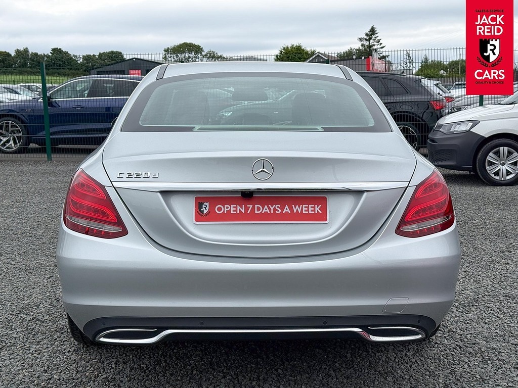 Mercedes-Benz C Class Saloon BW66VHE Silver #4