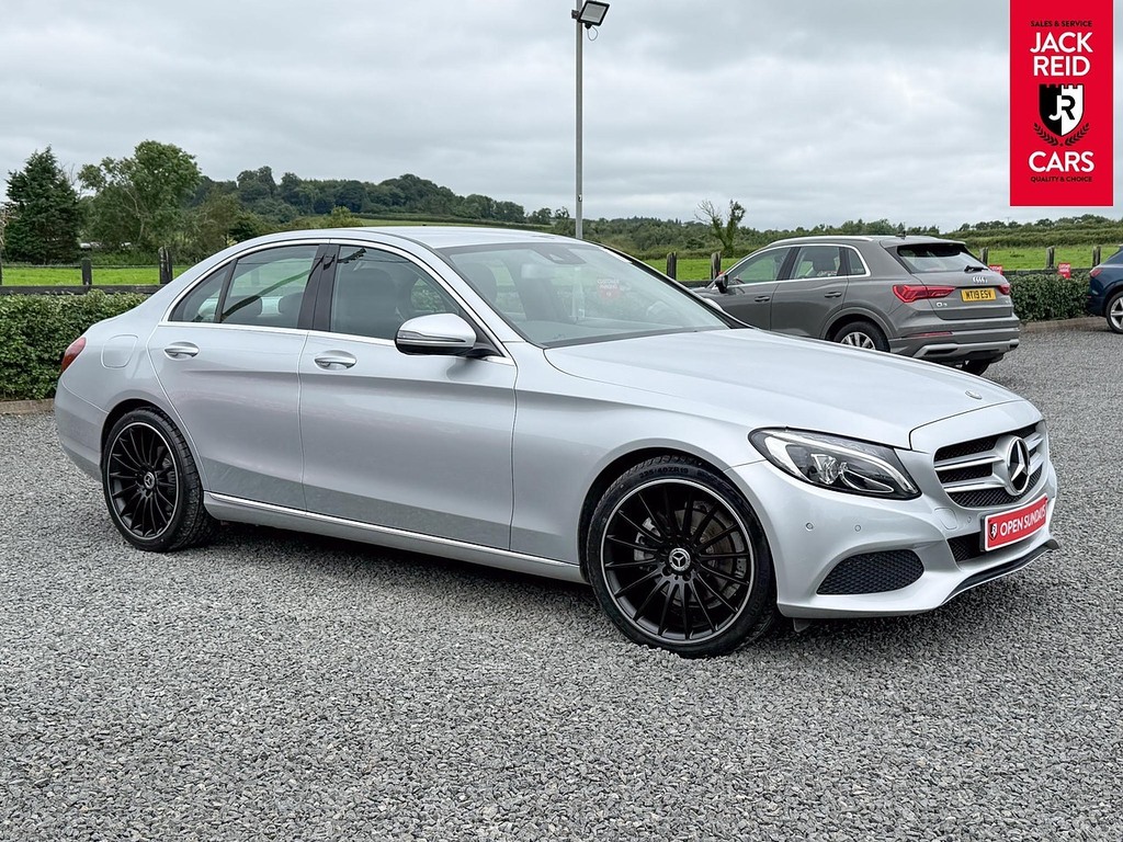 Mercedes-Benz C Class Saloon BW66VHE Silver #6