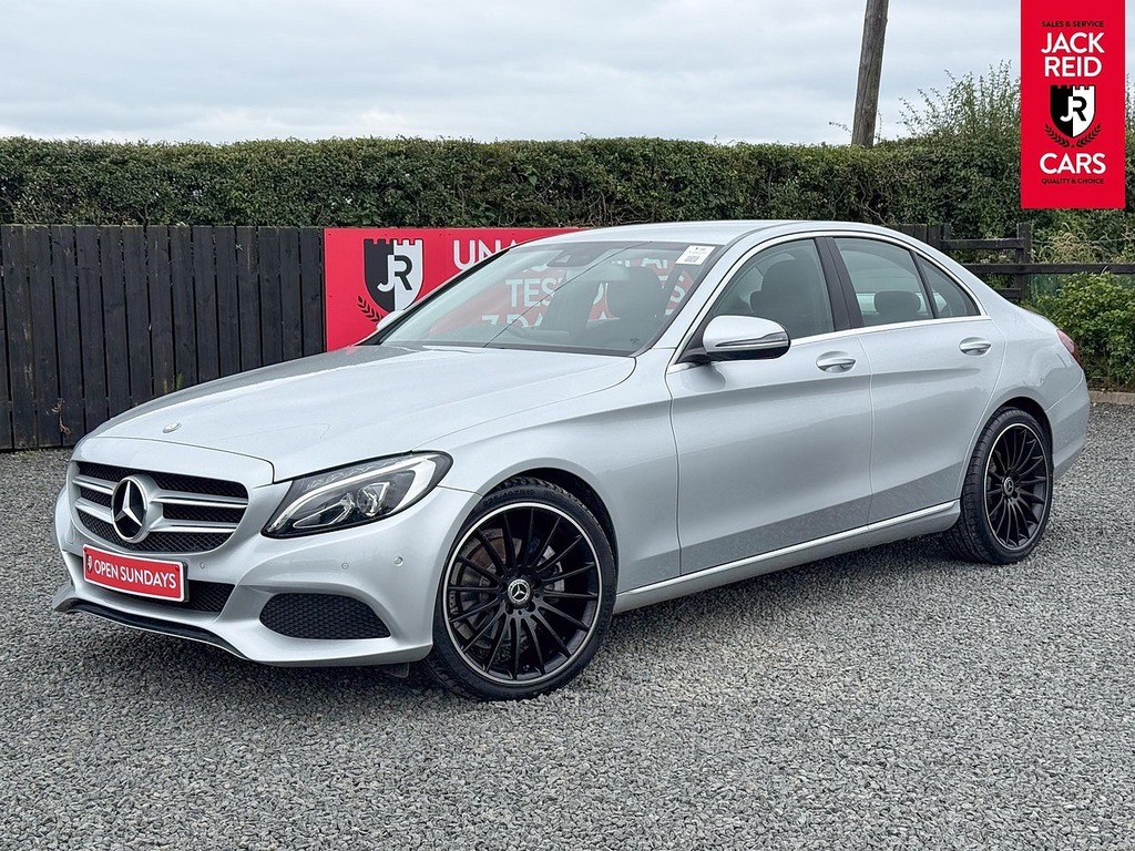 Mercedes-Benz C Class Saloon Silver